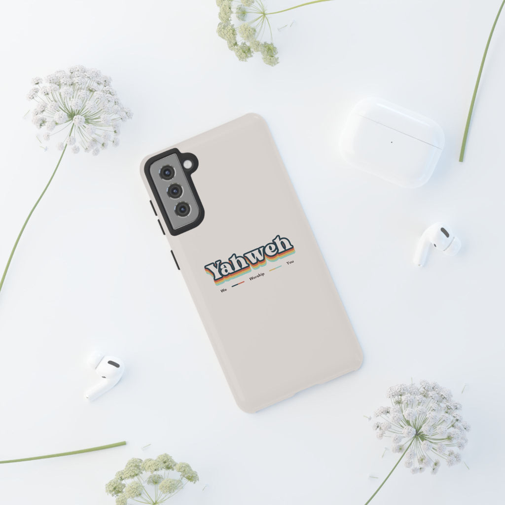 Yahweh Phone Case — Retro Faith Tough Case