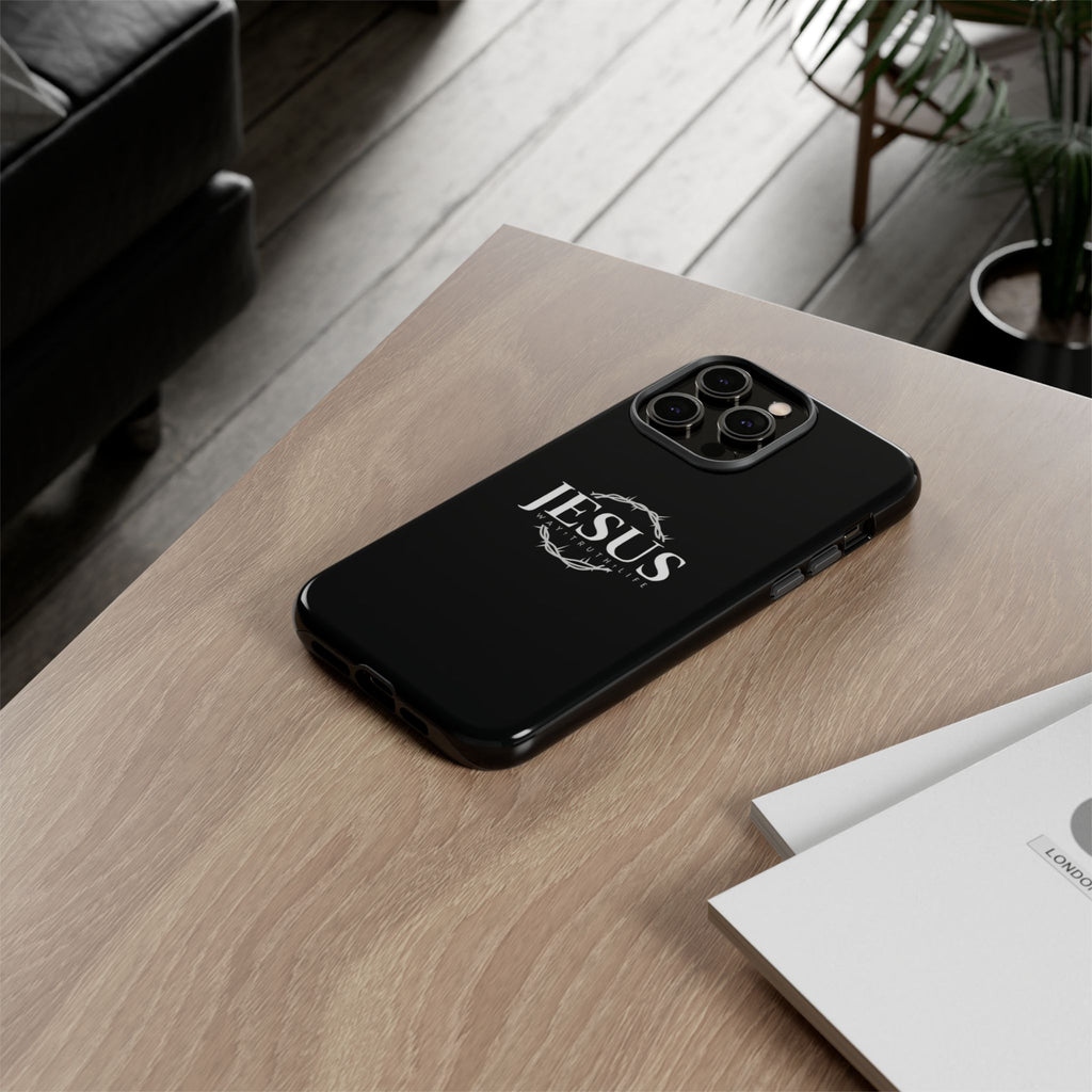 Jesus Crown Tough Phone Case — Faith-Based Case