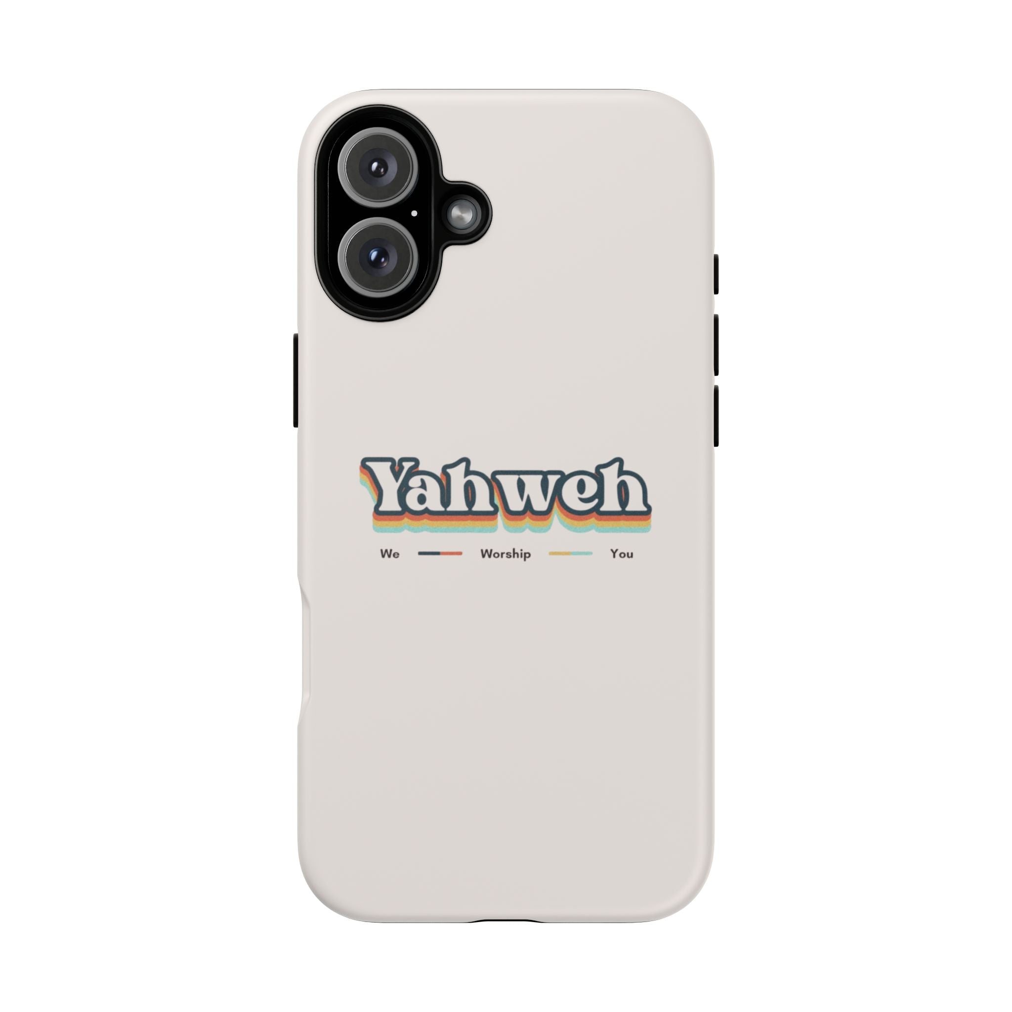 Yahweh Phone Case — Retro Faith Tough Case