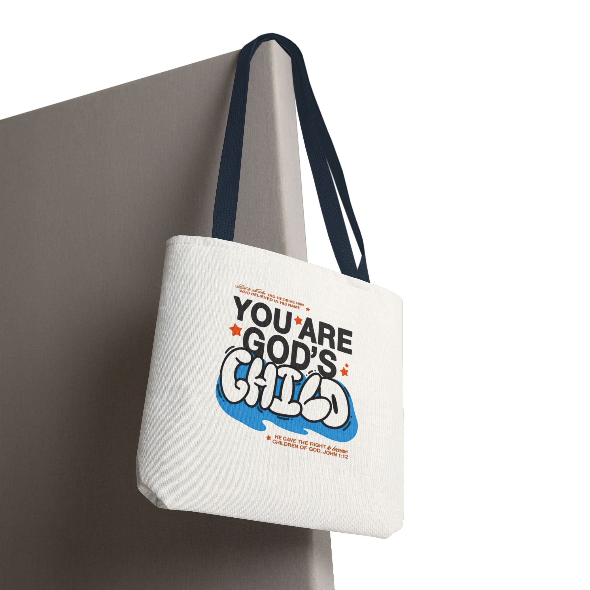 Inspirational "You Are God's Child" Tote Bag