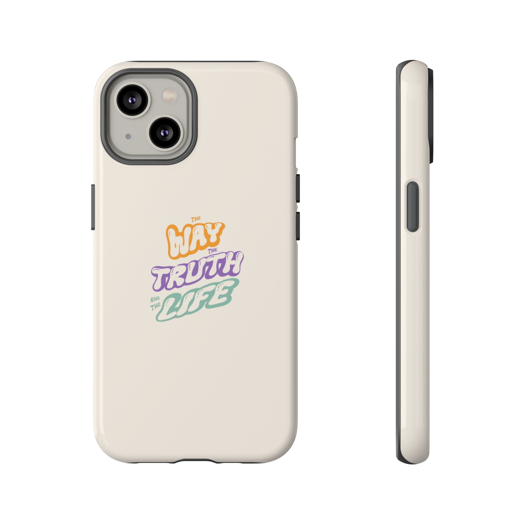 'Way,Truth,Life' Pastel Graphic Protective Tough Case