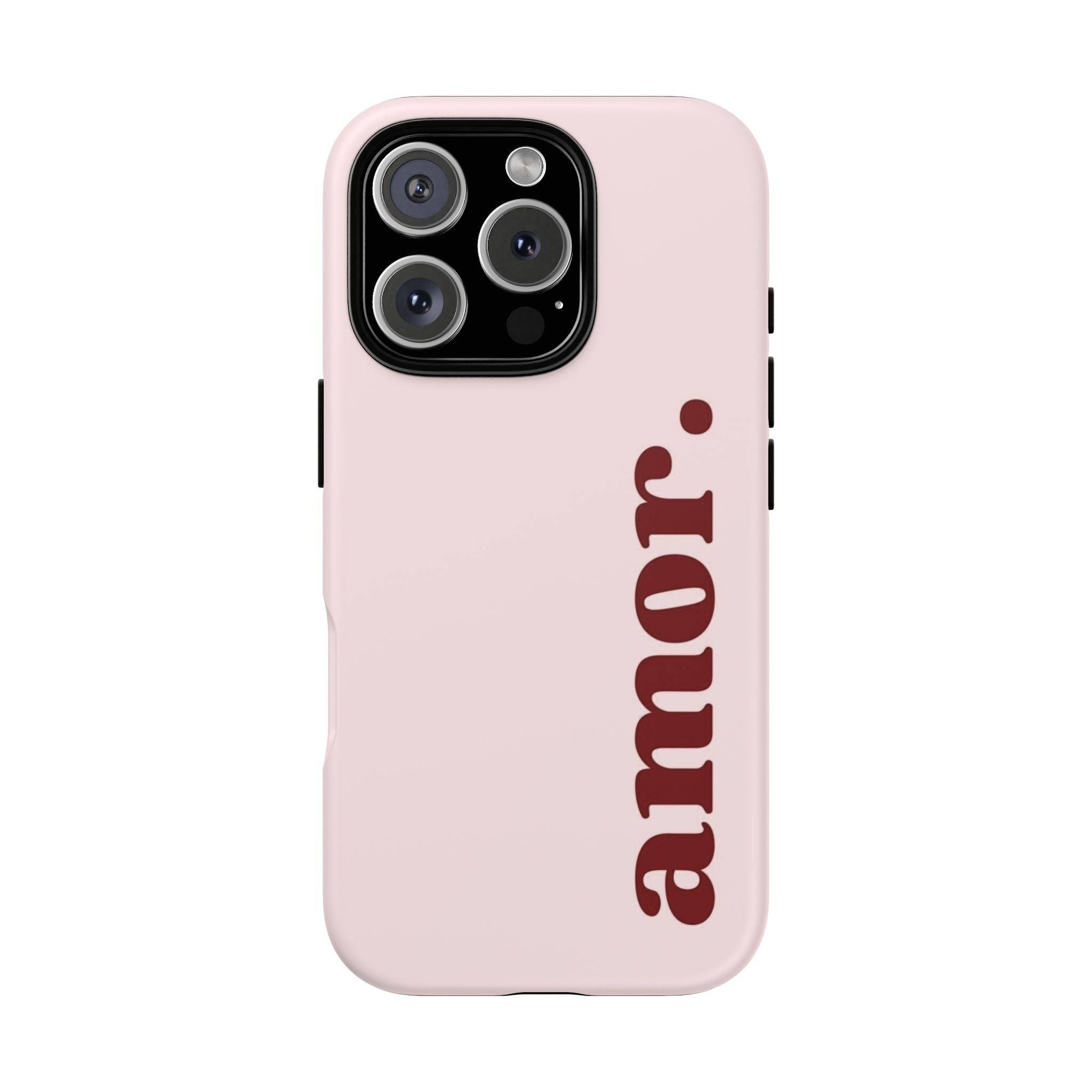 Amor Pink Tough Phone Case — Slim Protective Case