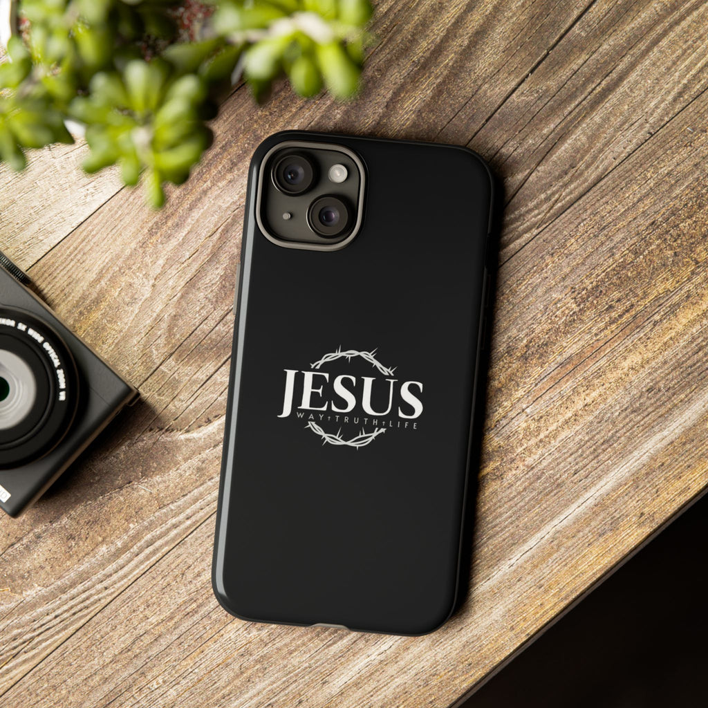 Jesus Crown Tough Phone Case — Faith-Based Case