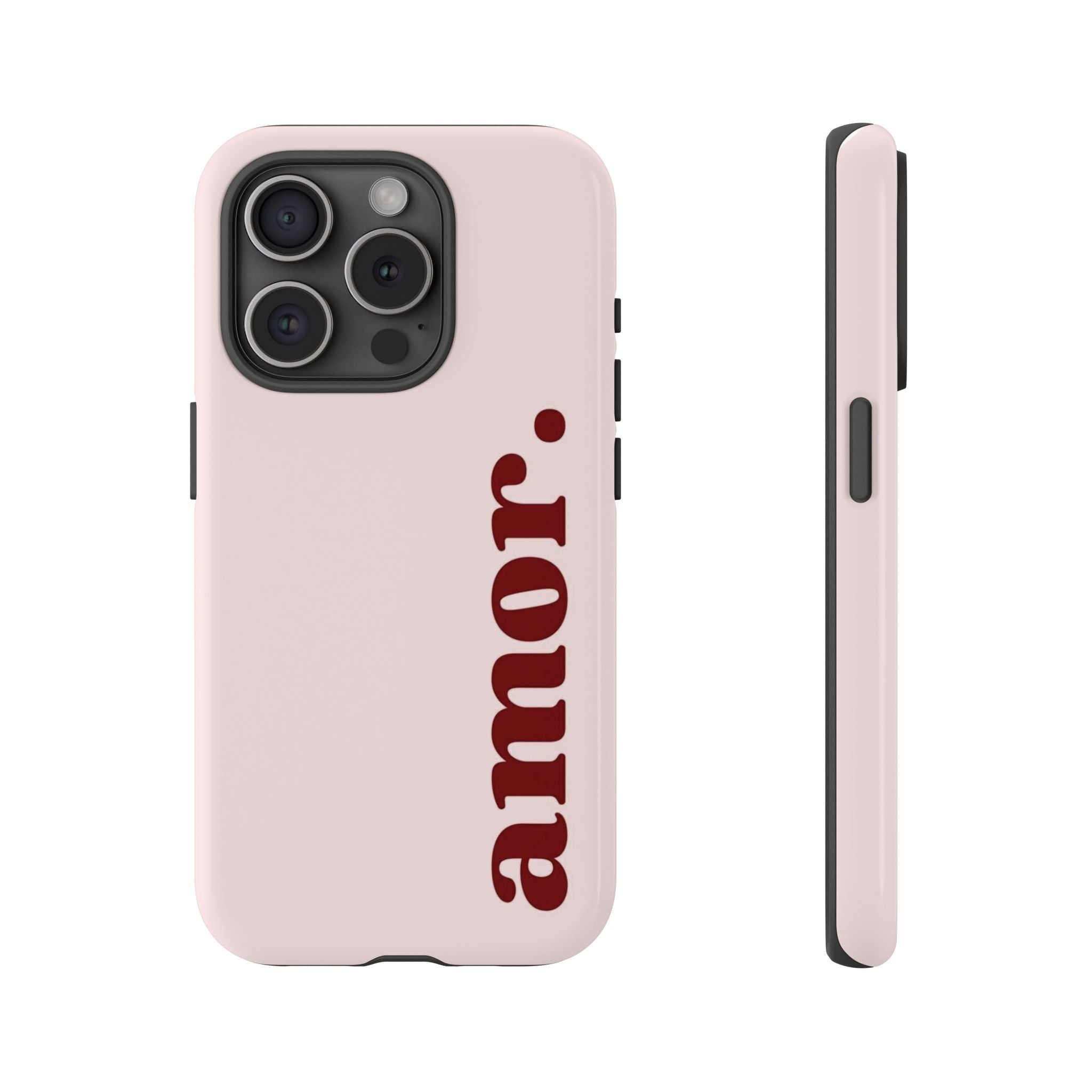 Amor Pink Tough Phone Case — Slim Protective Case