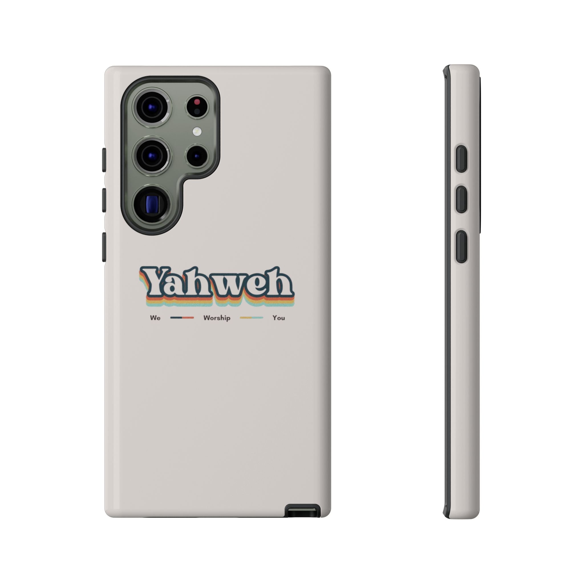 Yahweh Phone Case — Retro Faith Tough Case