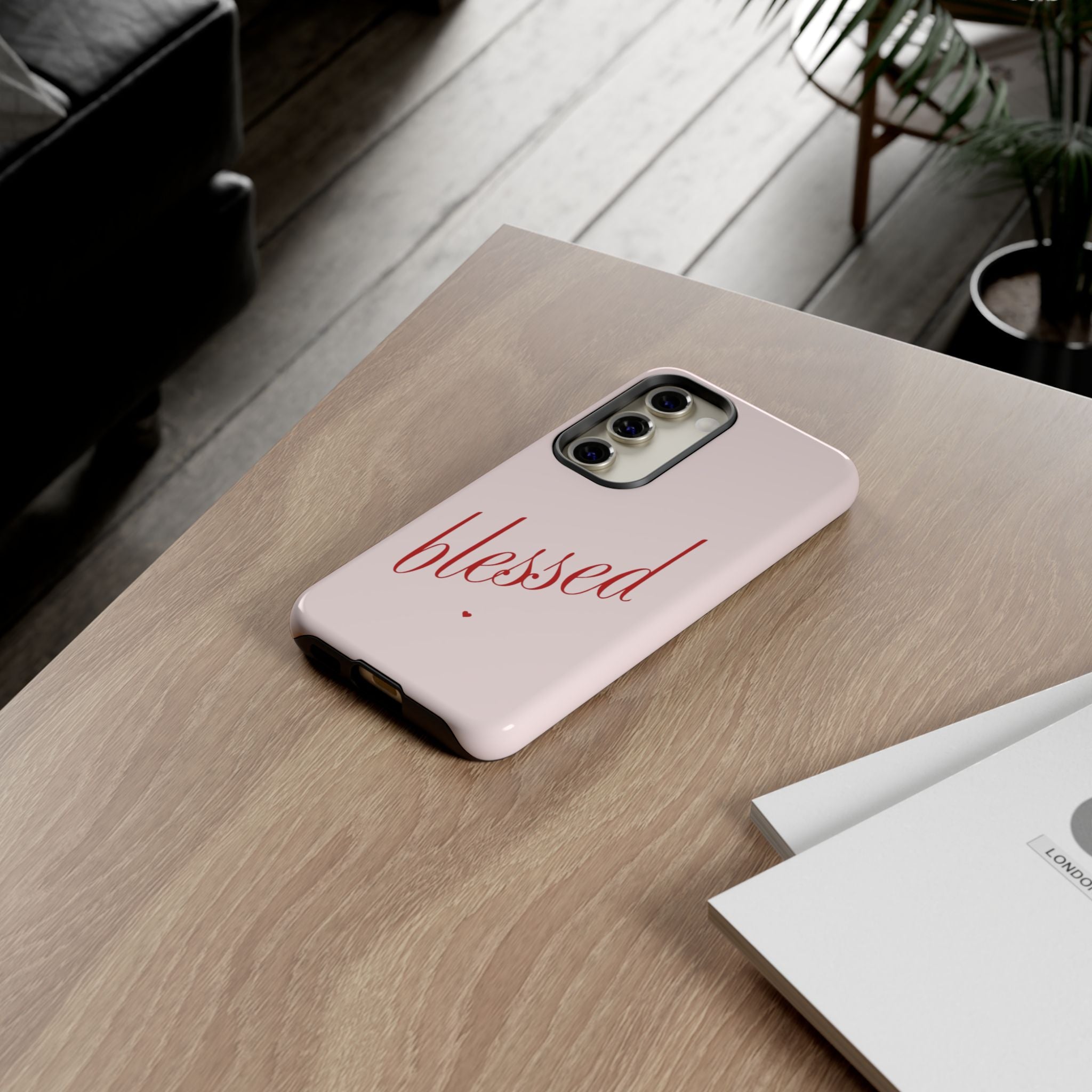 Blessed Pink Tough Phone Case