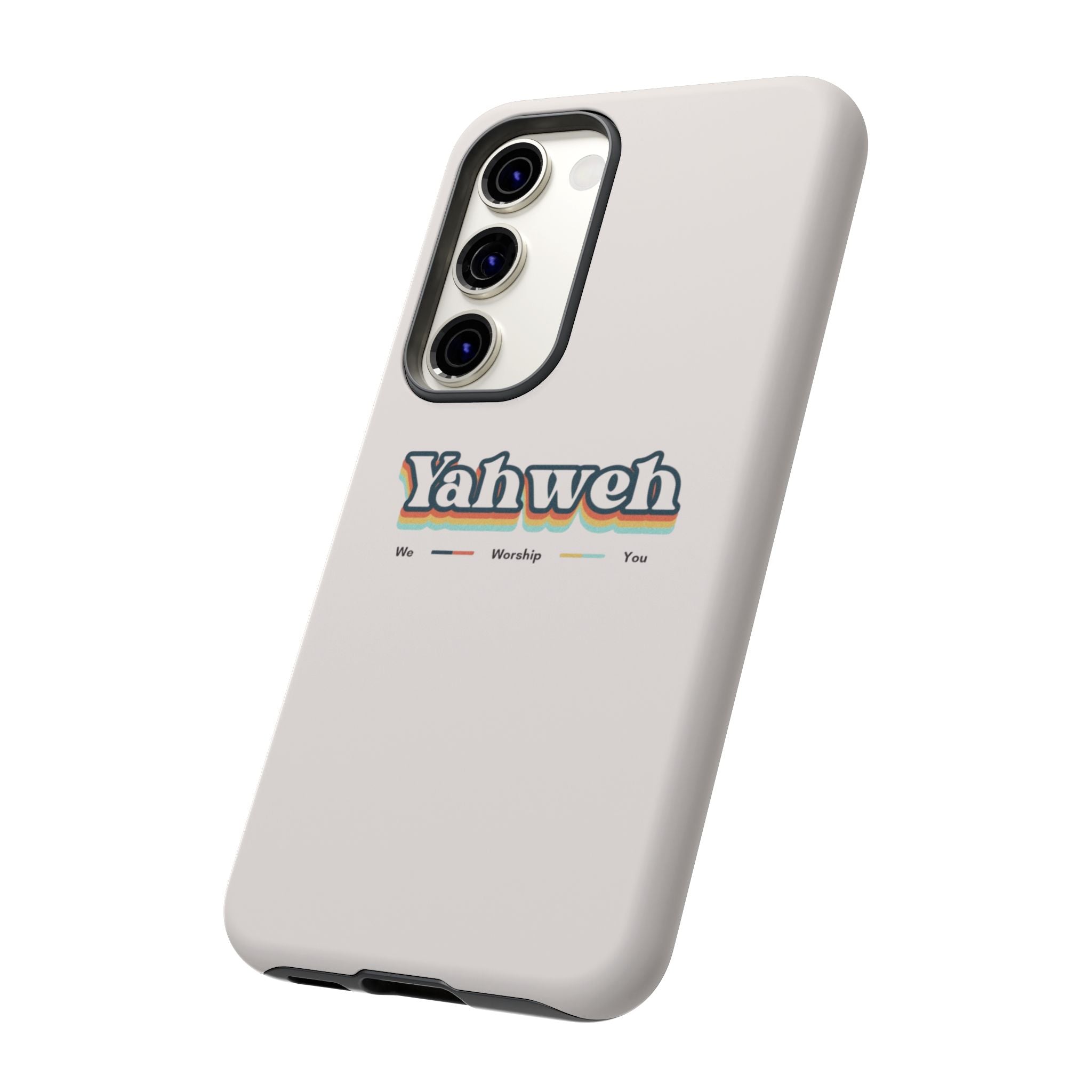 Yahweh Phone Case — Retro Faith Tough Case
