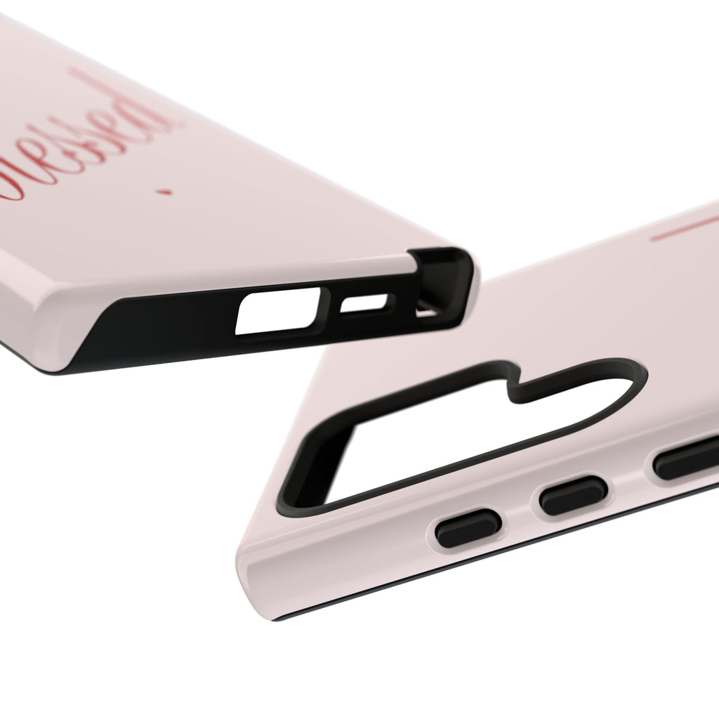 Blessed Pink Tough Phone Case
