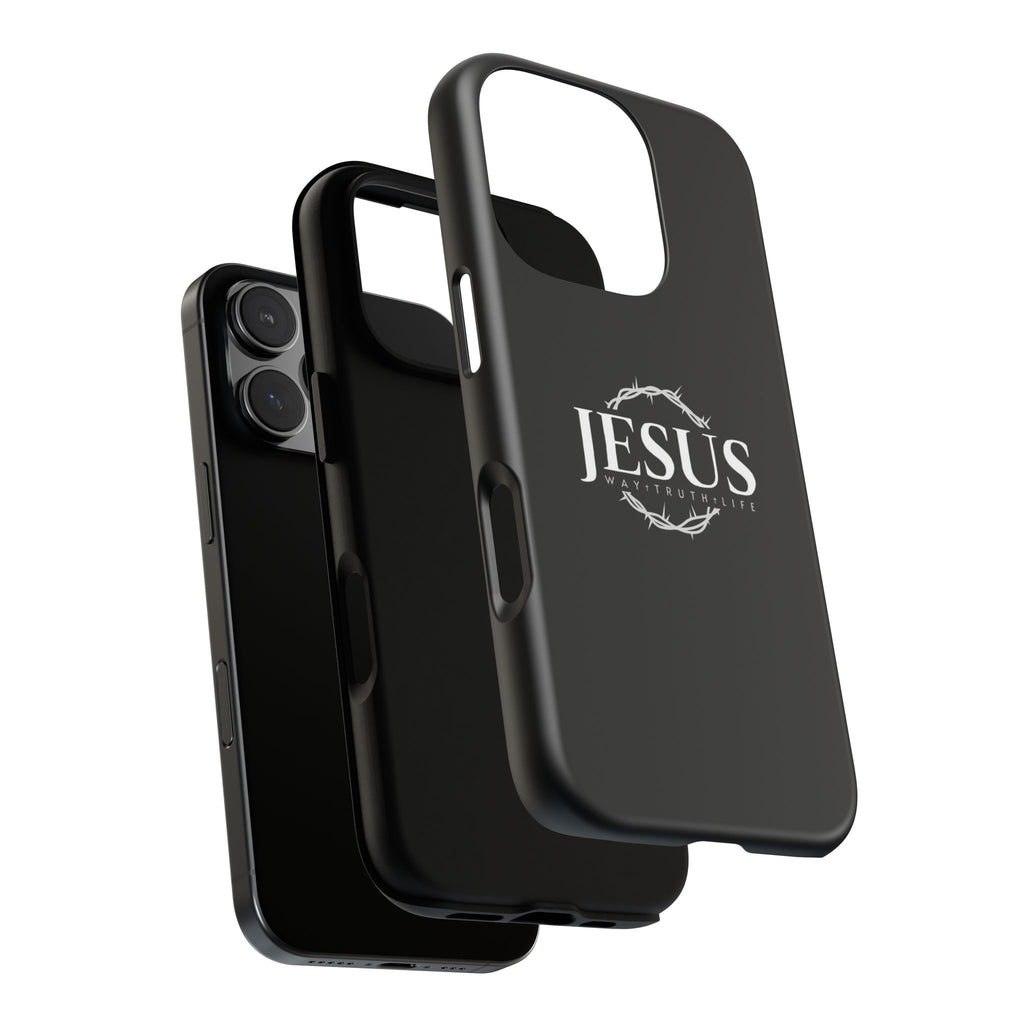 Jesus Crown Tough Phone Case — Faith-Based Case
