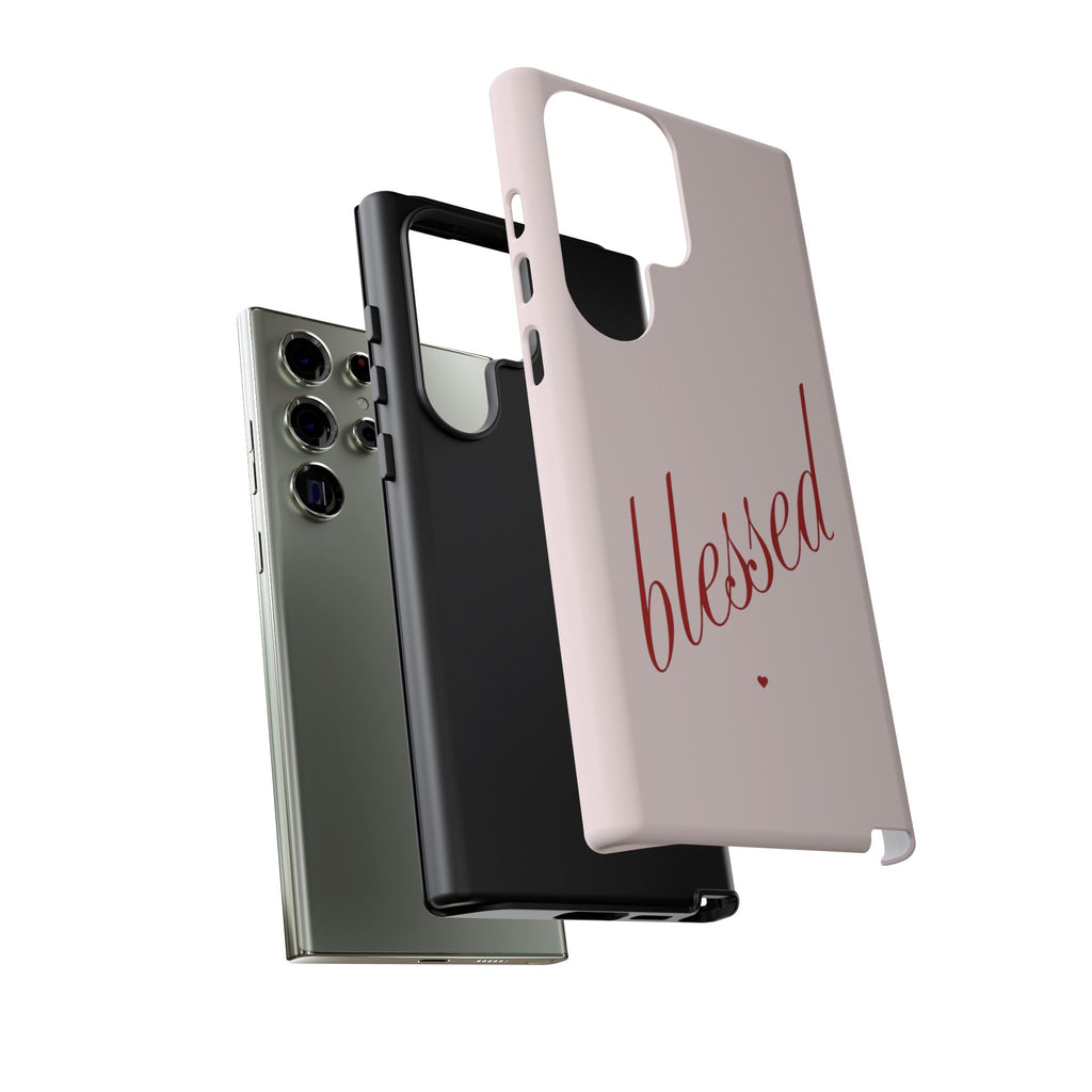 Blessed Pink Tough Phone Case
