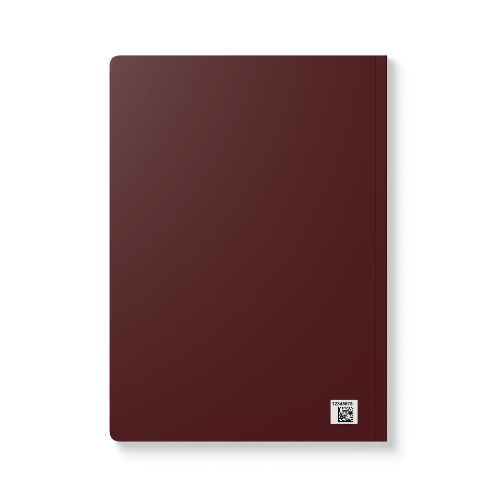 Maroon Polka Dot Softcover Journal