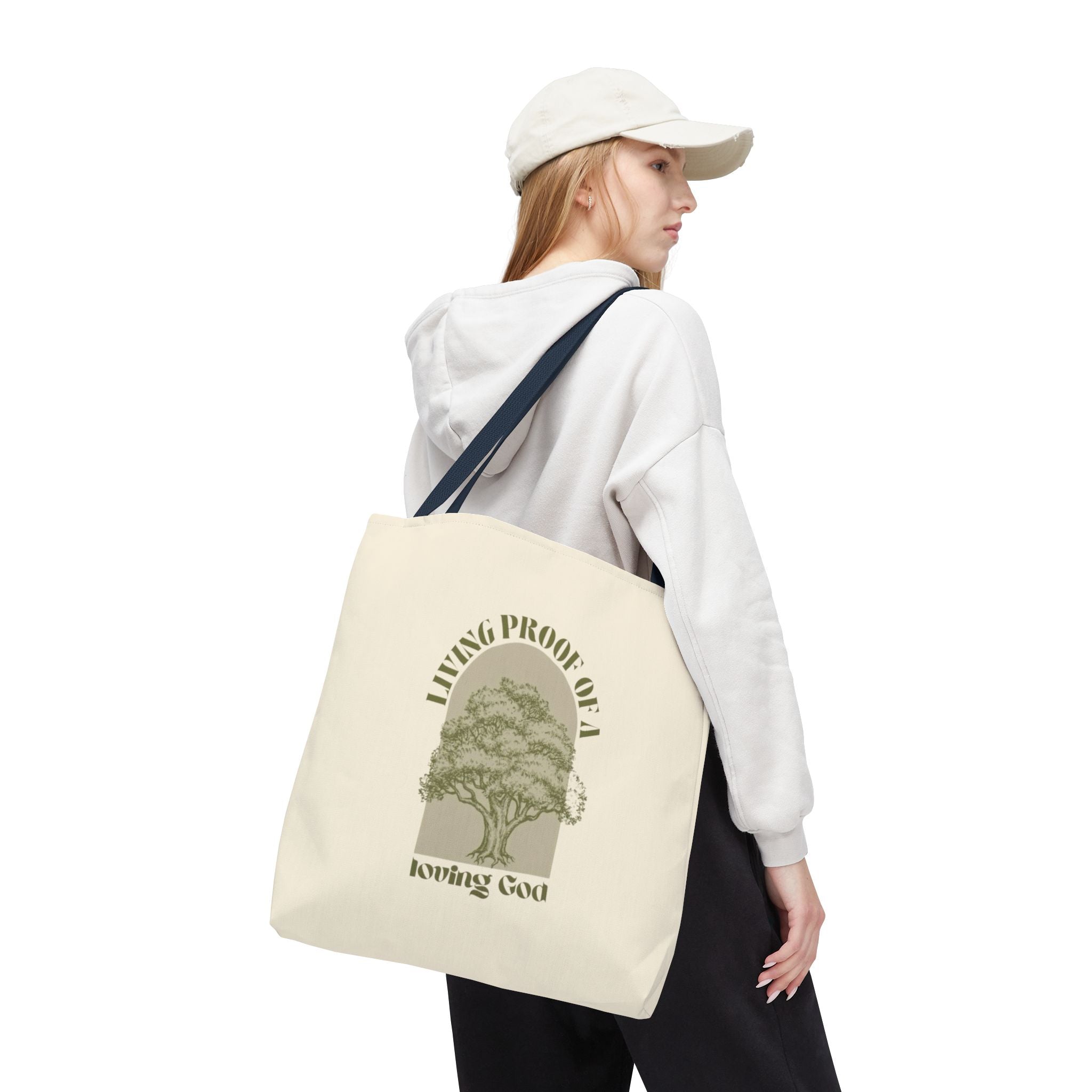 Living Proof Of A Loving God Tote Bag