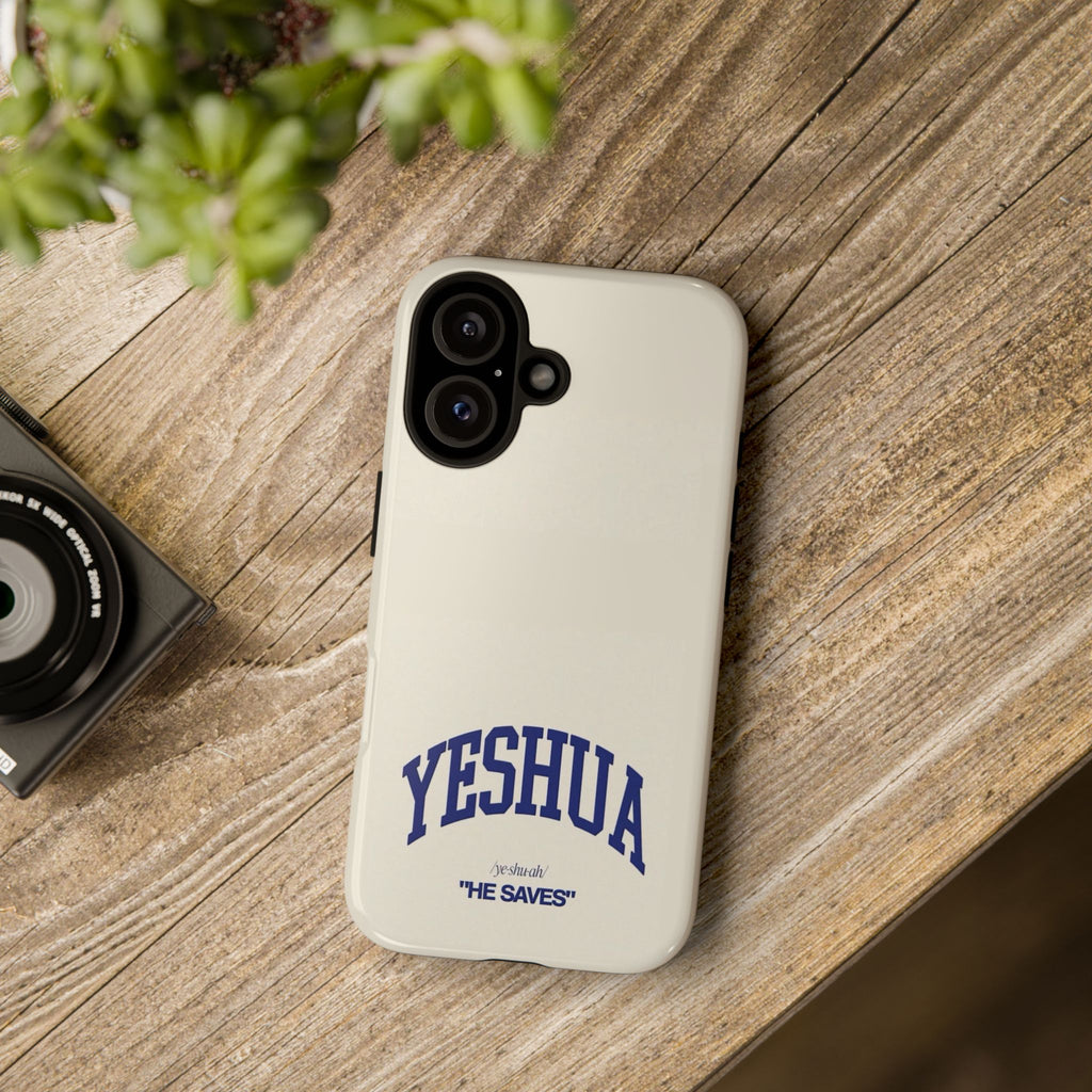 Yeshua 'He Saves' Tough Phone Case