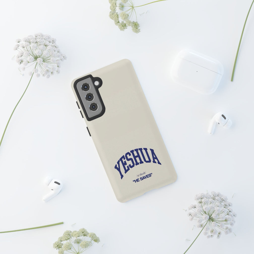 Yeshua 'He Saves' Tough Phone Case